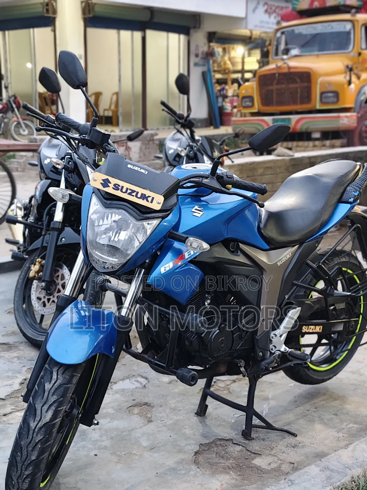 Suzuki Gixxer Monotone 2021 Blue