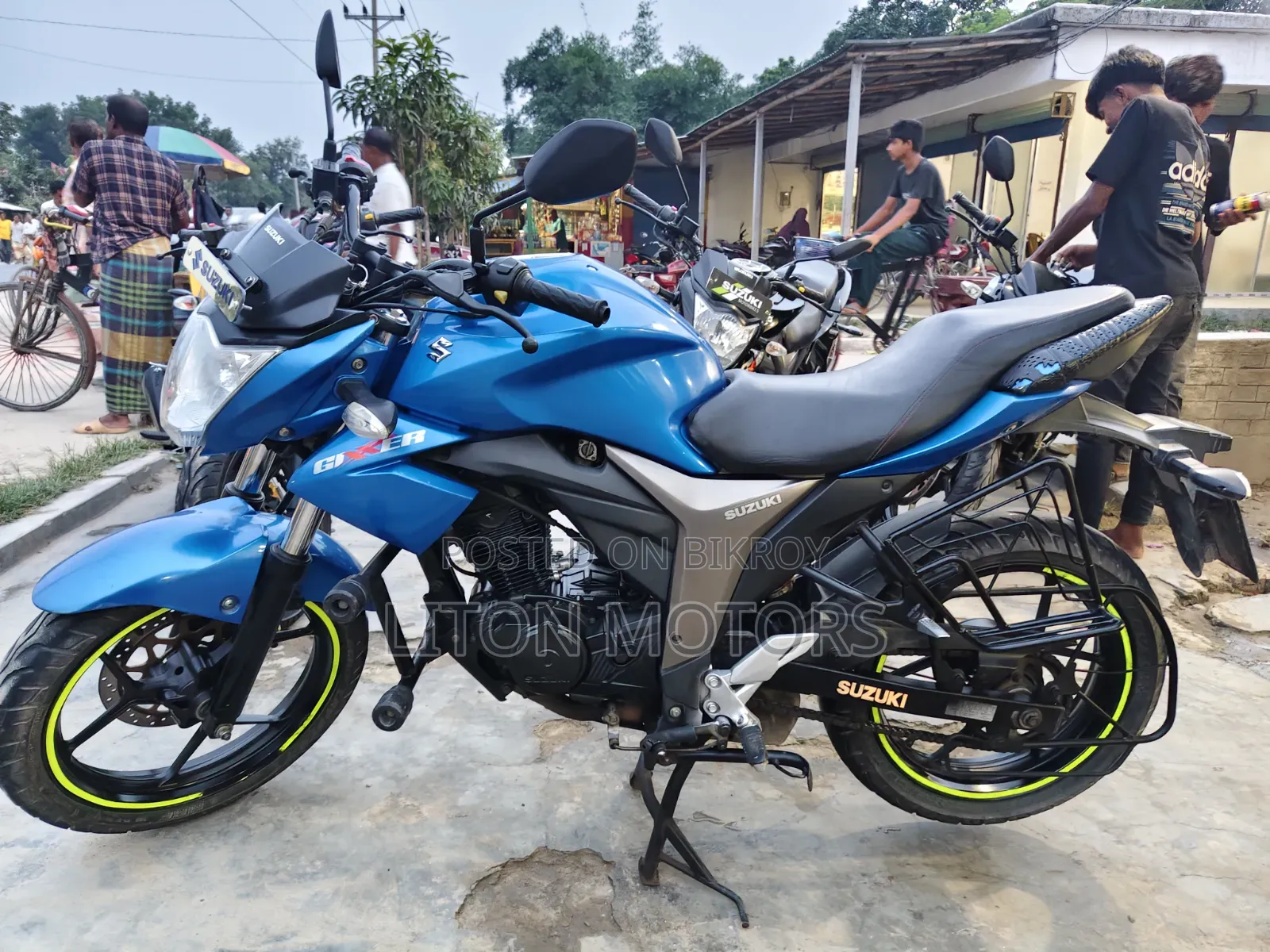Suzuki Gixxer Monotone 2021 Blue