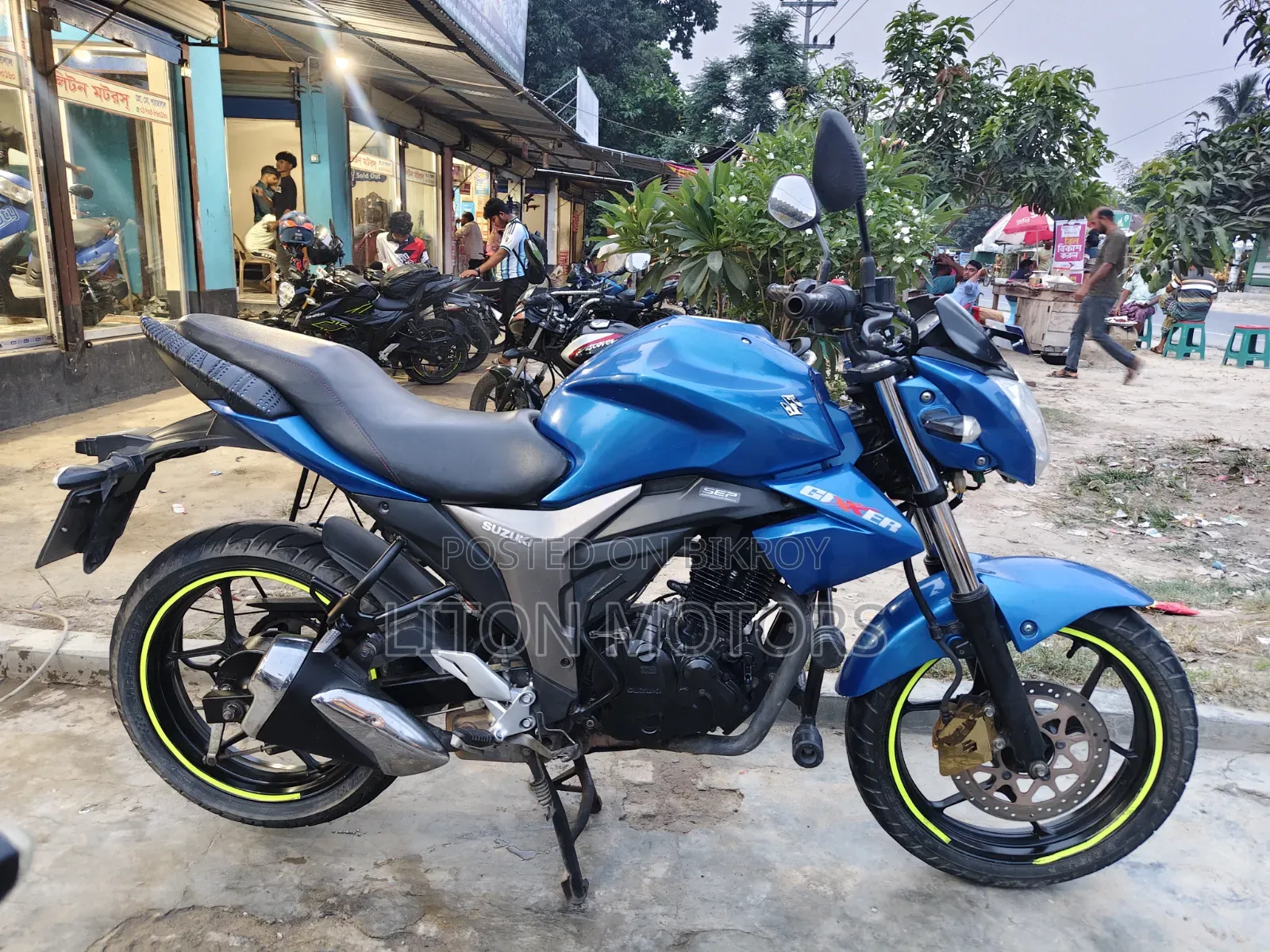 Suzuki Gixxer Monotone 2021 Blue
