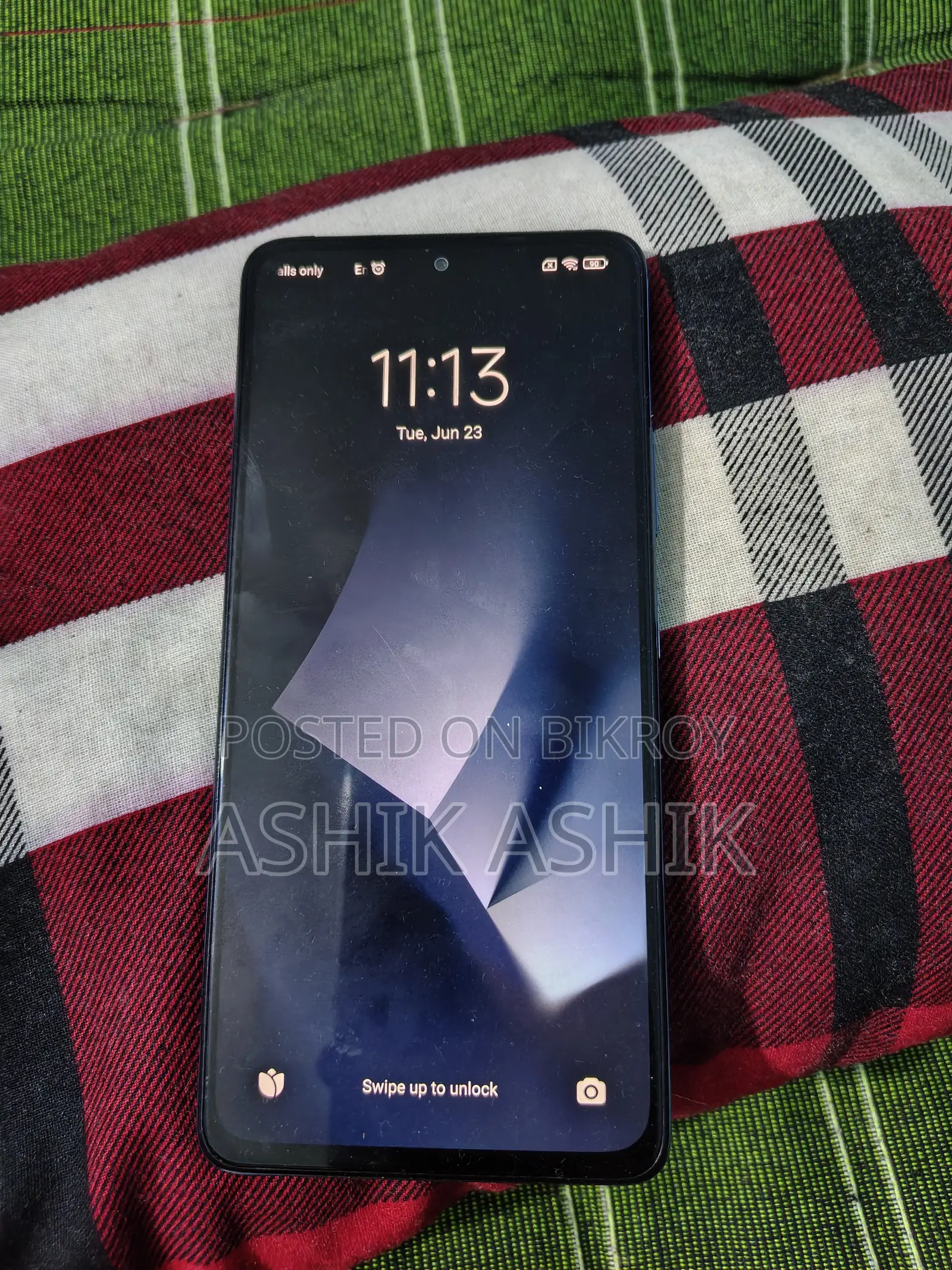 শাওমি রেডমি নোট ১০ প্রো ম্যাক্স ১২৮ জিবি ব্লু