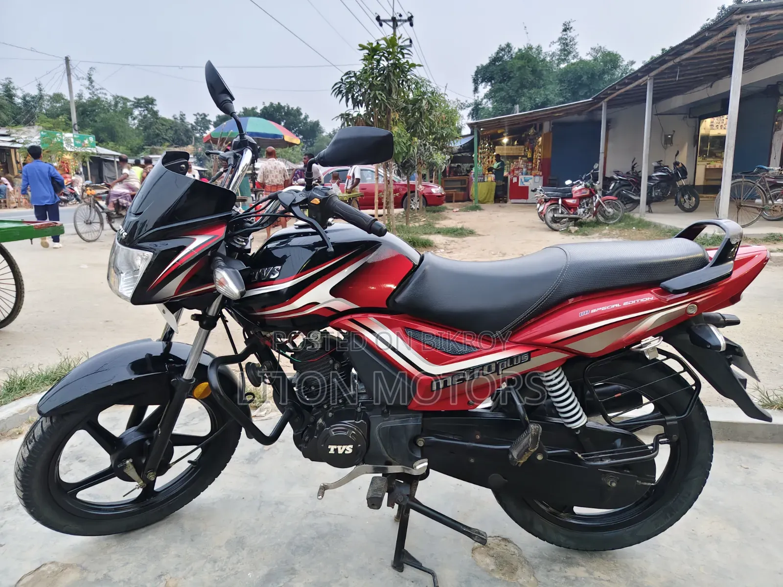 TVS Metro Plus 2021 Black