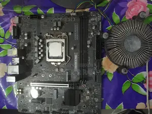 Intel 10100 CPU With Cooler and MSI 510M Pro Motherboard