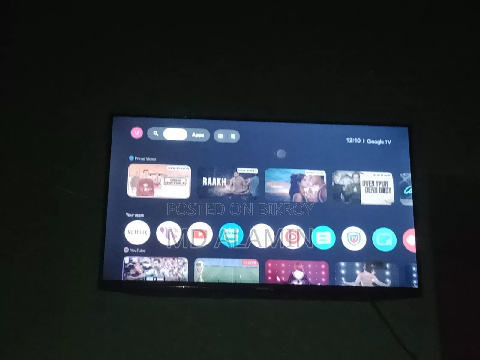 Walton 32" Google Smart TV (W32s3eg - Promax) - Used for only 7 months