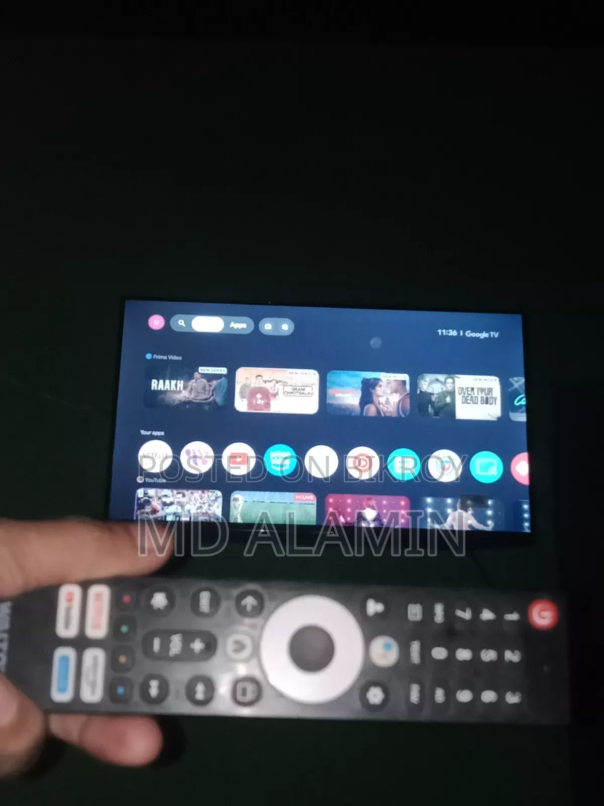 Walton 32" Google Smart TV (W32s3eg - Promax) - Used for only 7 months