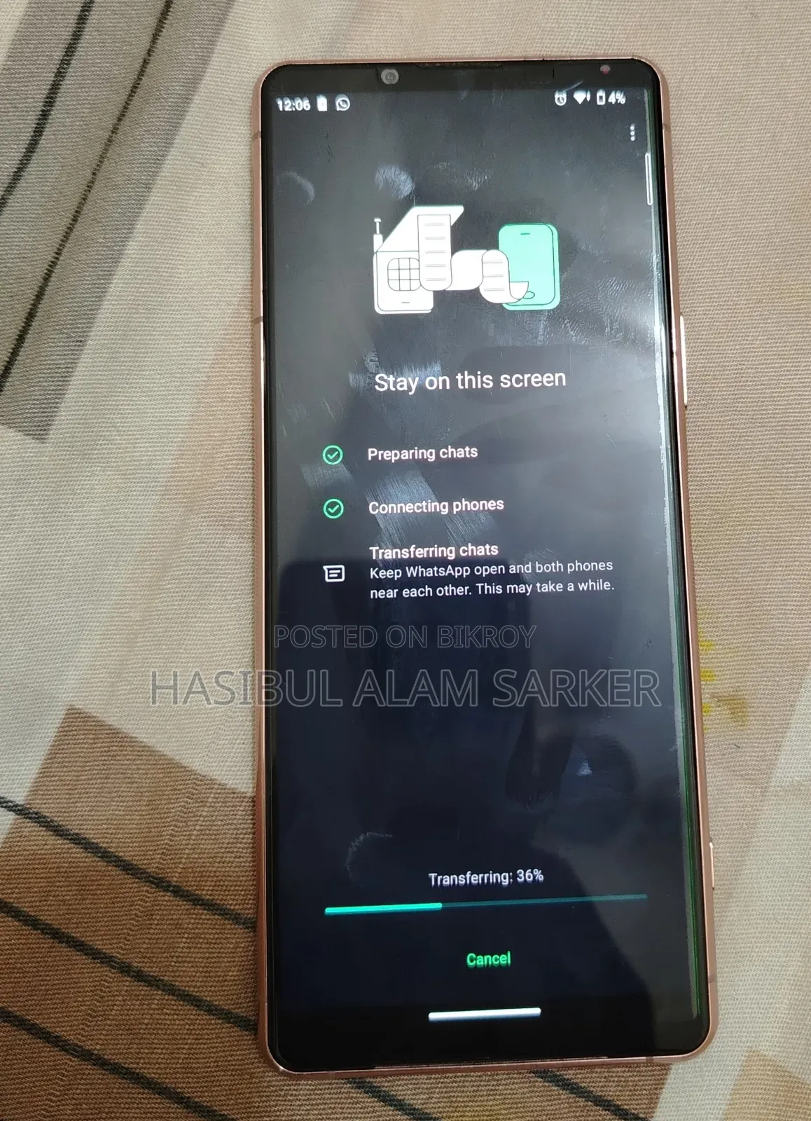 সনি এক্সপেরিয়া ৫ মার্ক ৩ ১২৮ জিবি পিঙ্ক