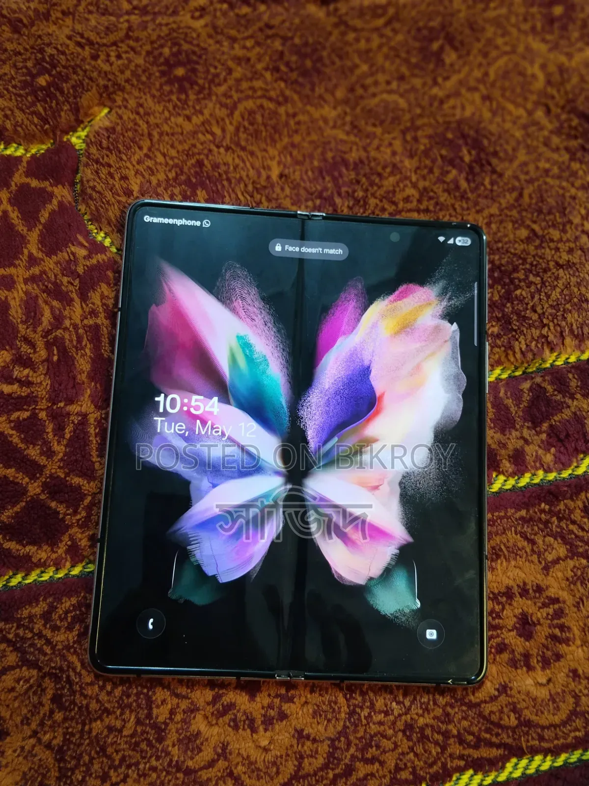 Samsung Galaxy Z Fold3 5G 256 GB Gray