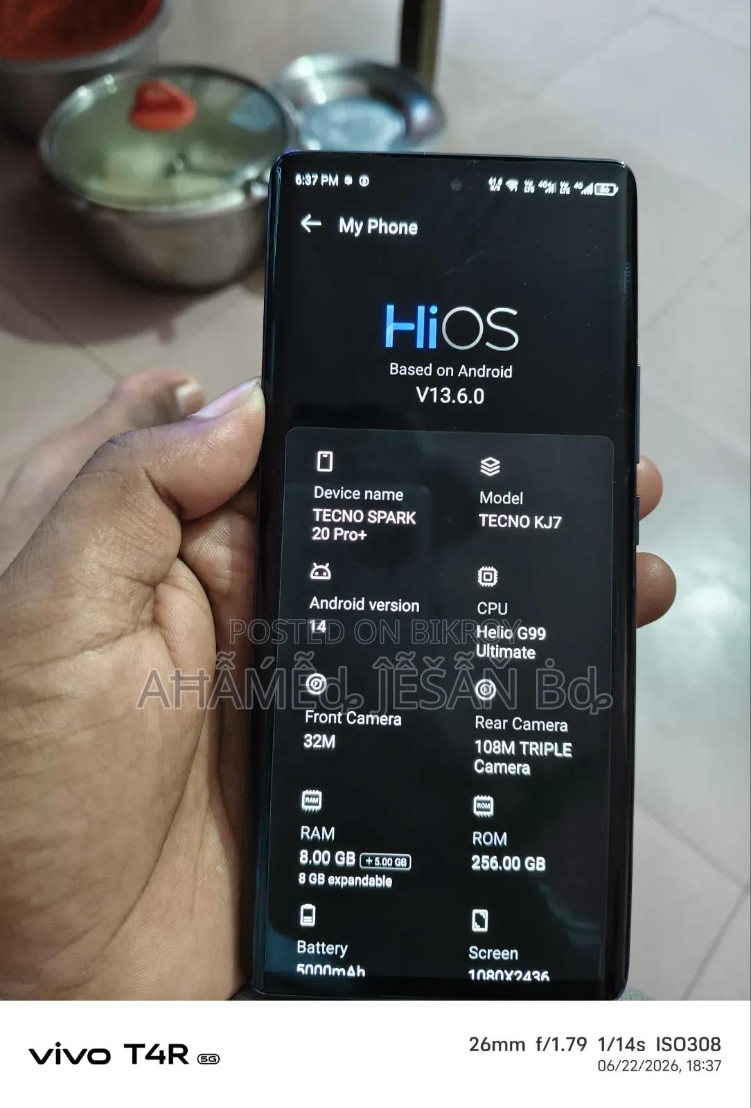 Tecno Spark 20 Pro Plus 256 GB Blue