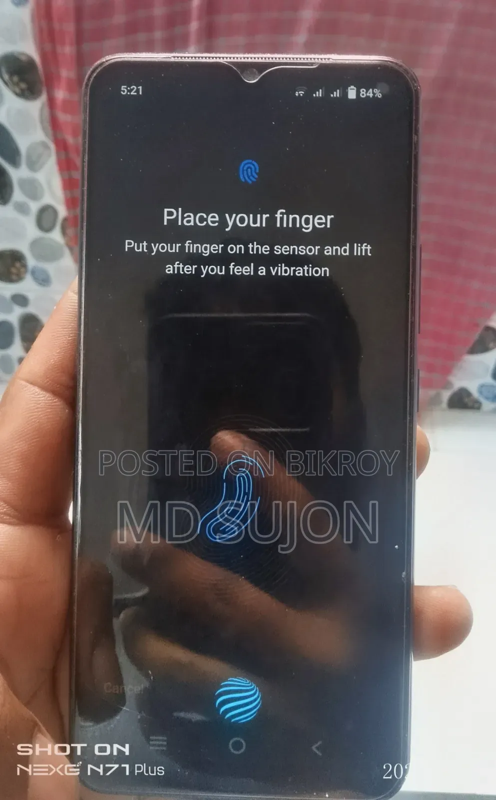 Vivo Y73 64 GB Blue