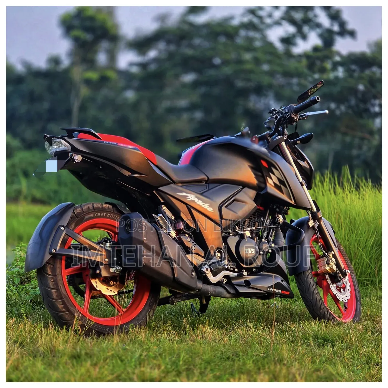 TVS Apache RTR 160 4V Fi 2023 Black