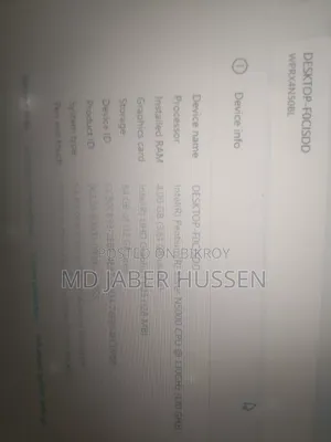 Laptop 4GB RAM HDD+SSD 128GB