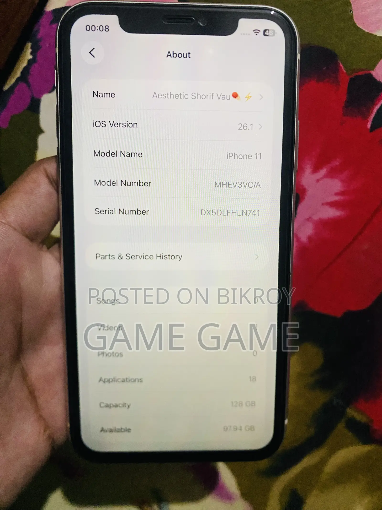 Apple iPhone 11 128 GB White