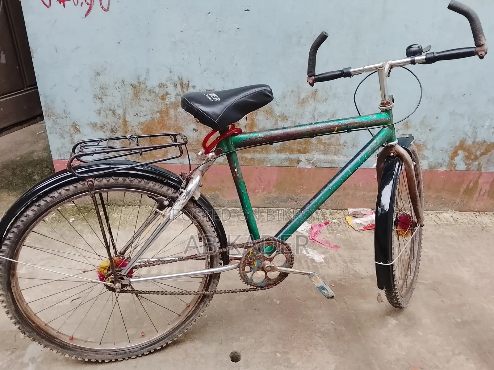 A bicycle will be sold