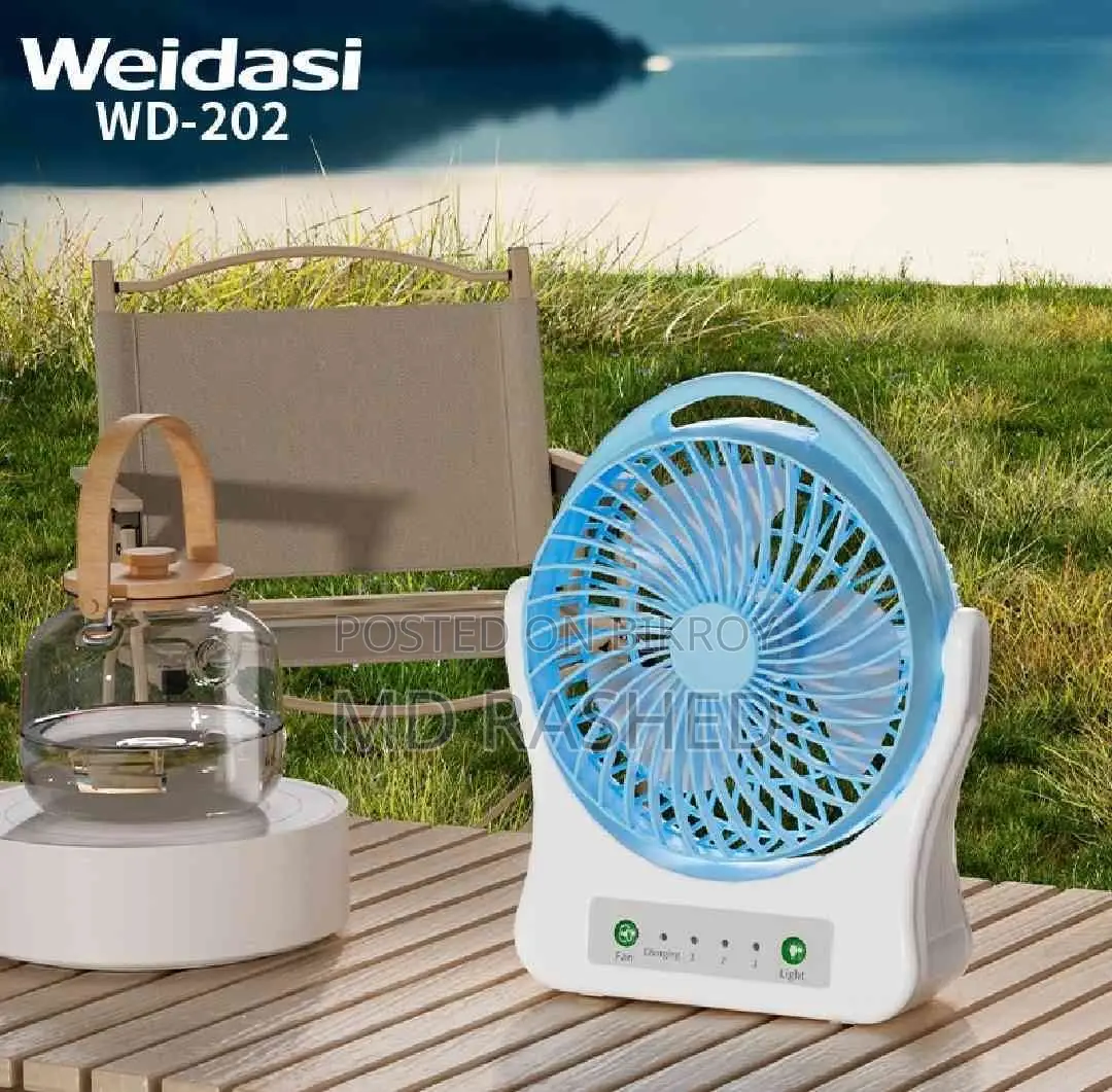 Weidasi WD-202 Rechargeable Fan