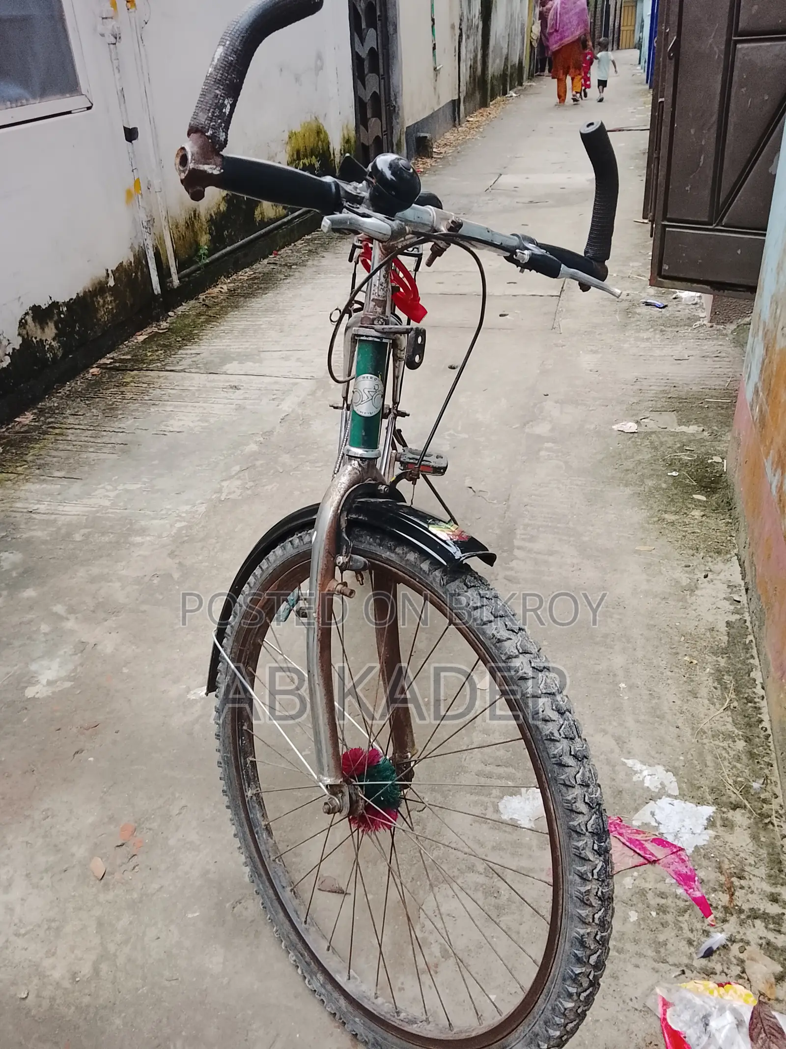 A bicycle will be sold