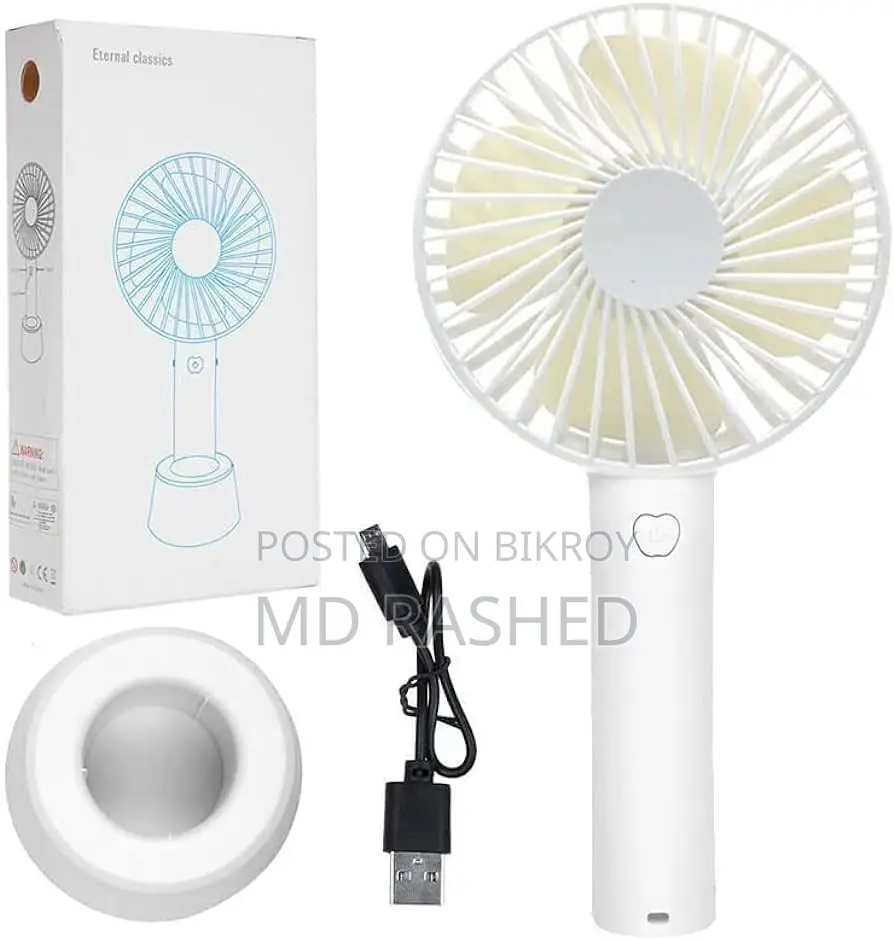 Mini Fan Very Stylish Rechargeable