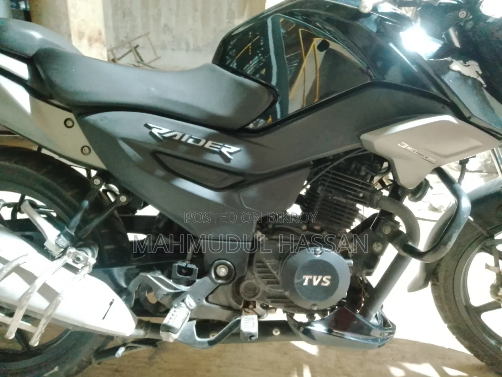 TVS Raider 125 2023 Black