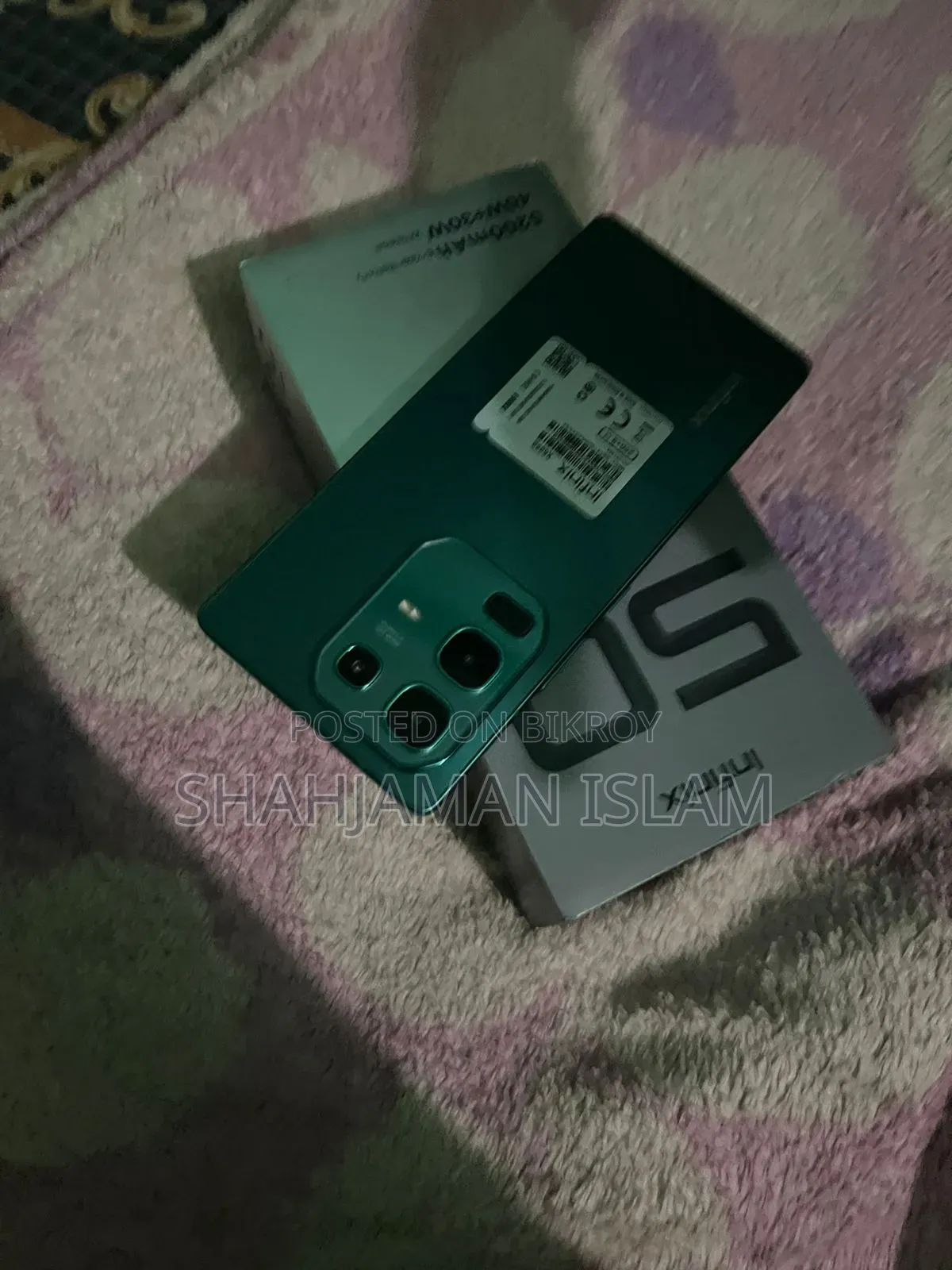 New Infinix Note 50 4G 256 GB Green