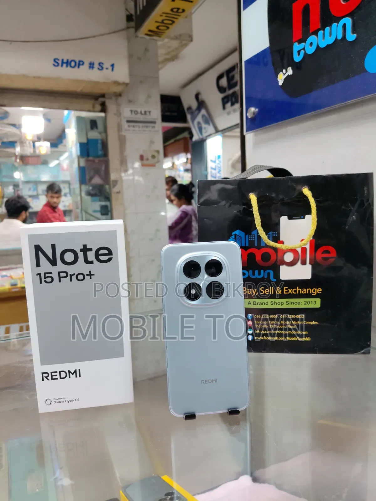New Xiaomi Redmi Note 15 Pro+ 256 GB Blue