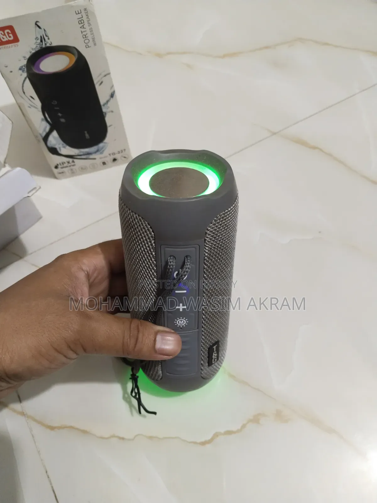 টিজি২২৭ পোর্টেবল ব্লুটুথ স্পিকার