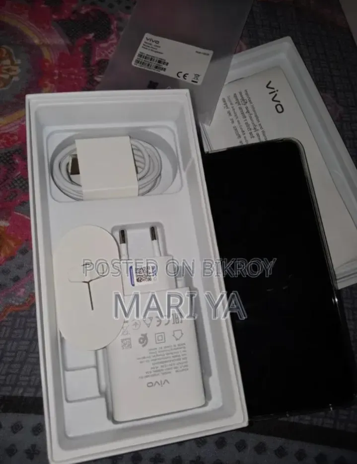 New Vivo Y03t 128 GB Black