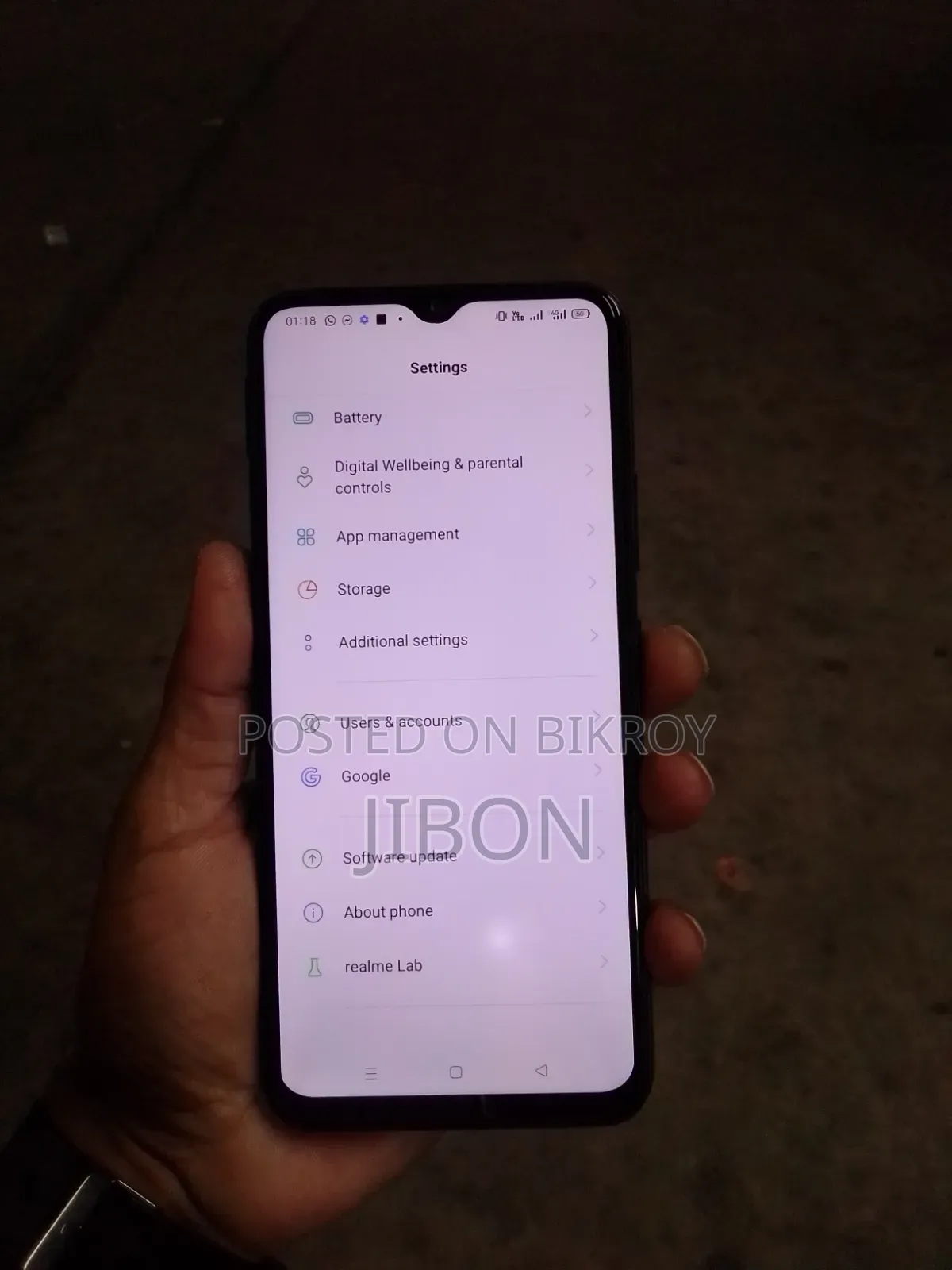 Realme 64 GB Blue