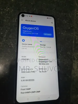 OnePlus Nord CE 2 Lite 5G 128 GB Blue