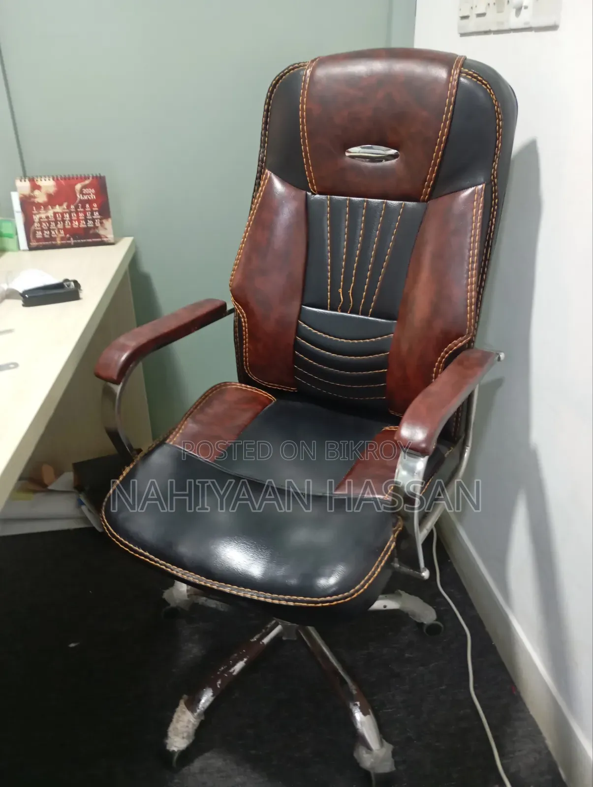 Super Comfortable High-Back Executive Chair (Like New)!