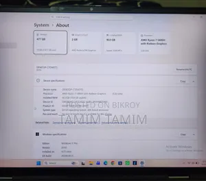 Laptop Lenovo ThinkBook 14s Gen 2 12GB AMD Ryzen 7 HDD+SSD 512GB