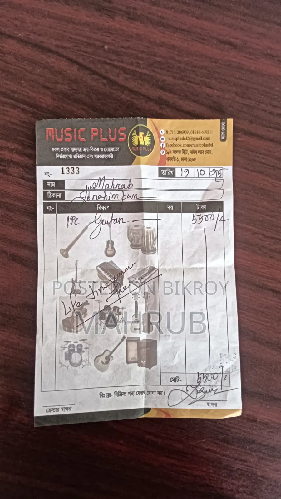 Signature: Model 265