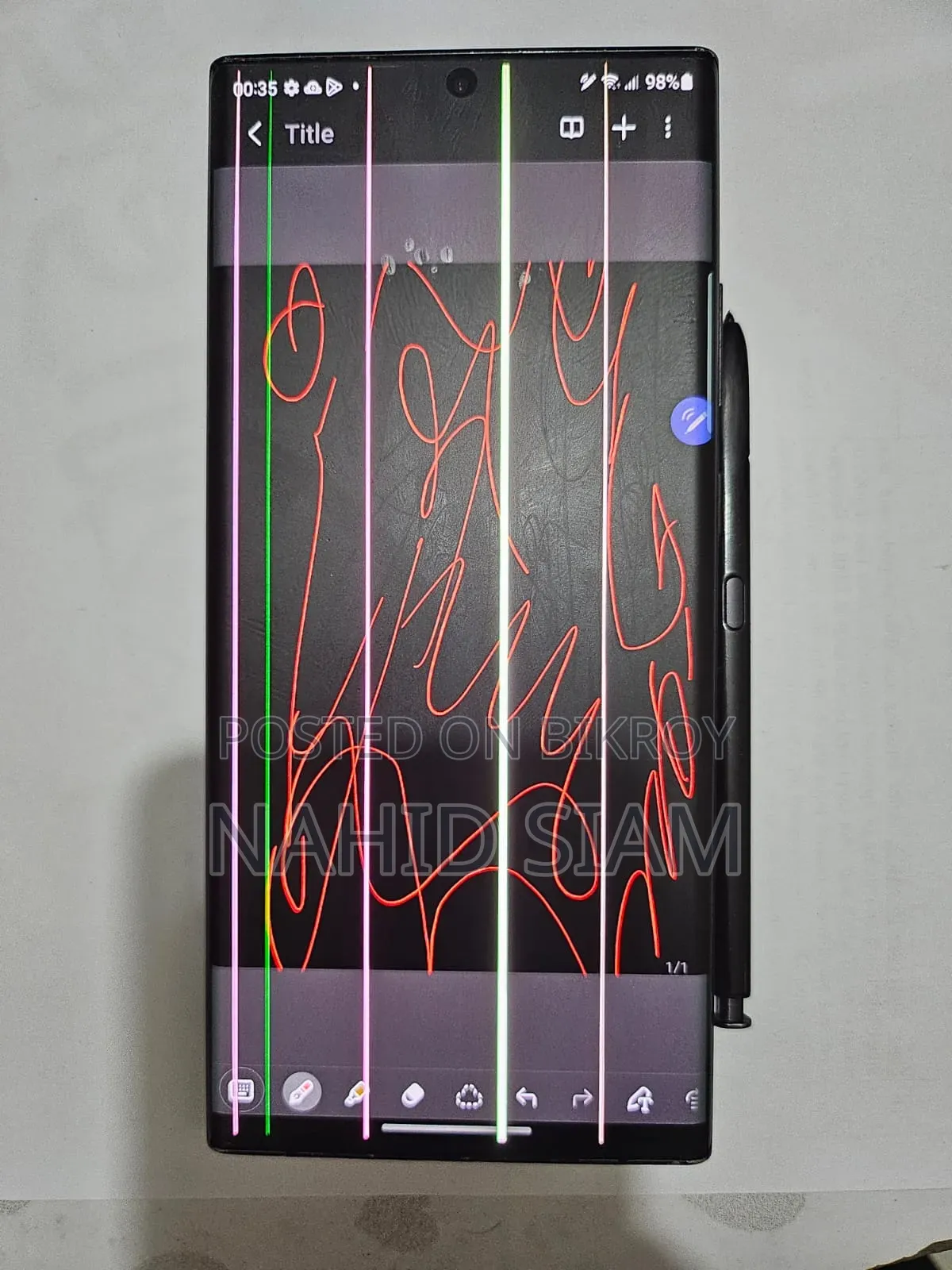 Samsung Galaxy Note 20 Ultra 5G 256 GB Black
