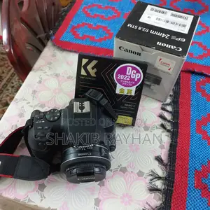 ক্যানন ২৫০ডি সাথে ২৪মিমি এফ২.৮ বিক্রির জন্য!
