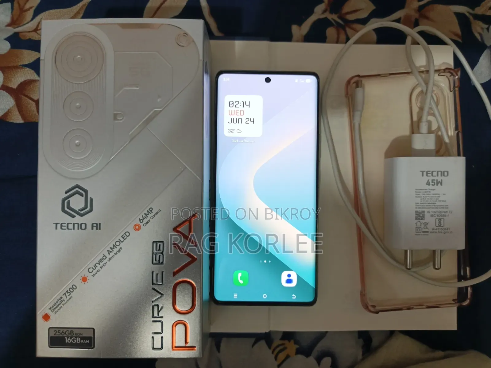 Tecno Pova 5G 128 GB Silver