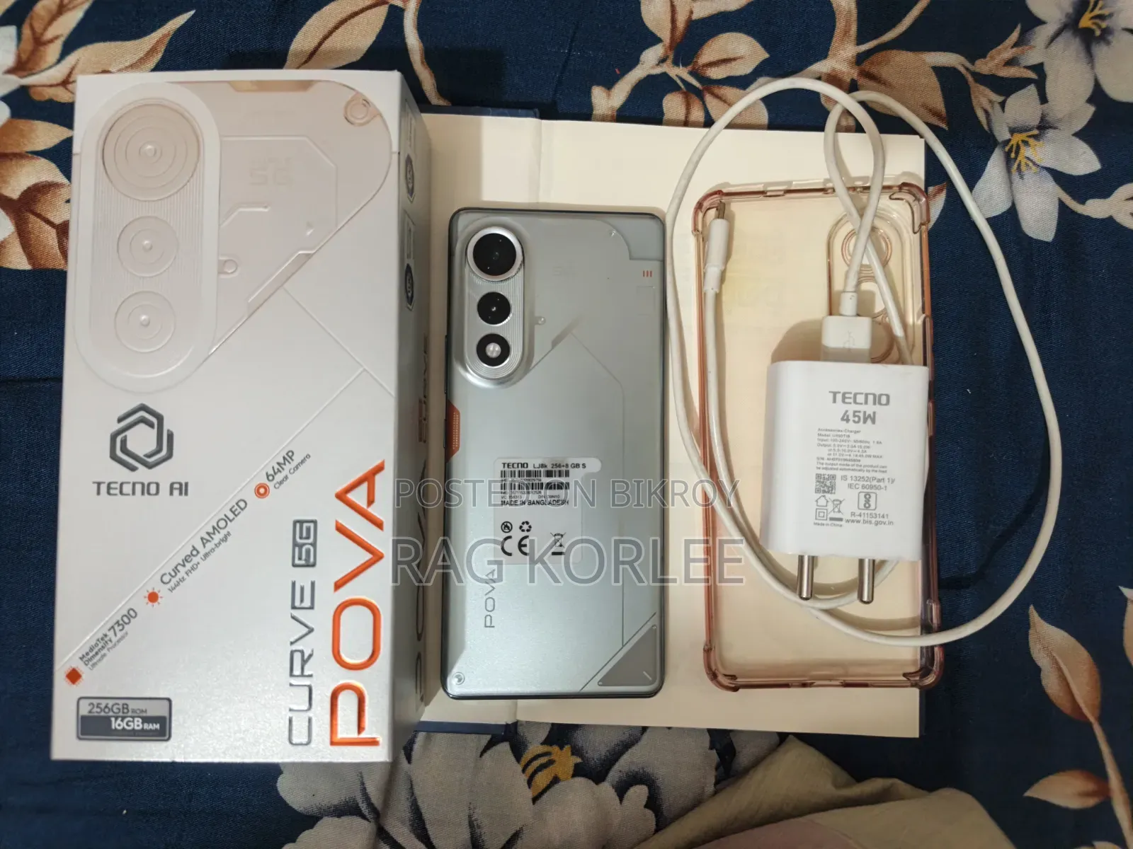 Tecno Pova 5G 128 GB Silver