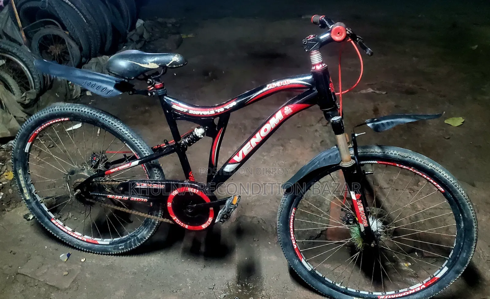 Venom 26-inch Disc Brake Bicycle