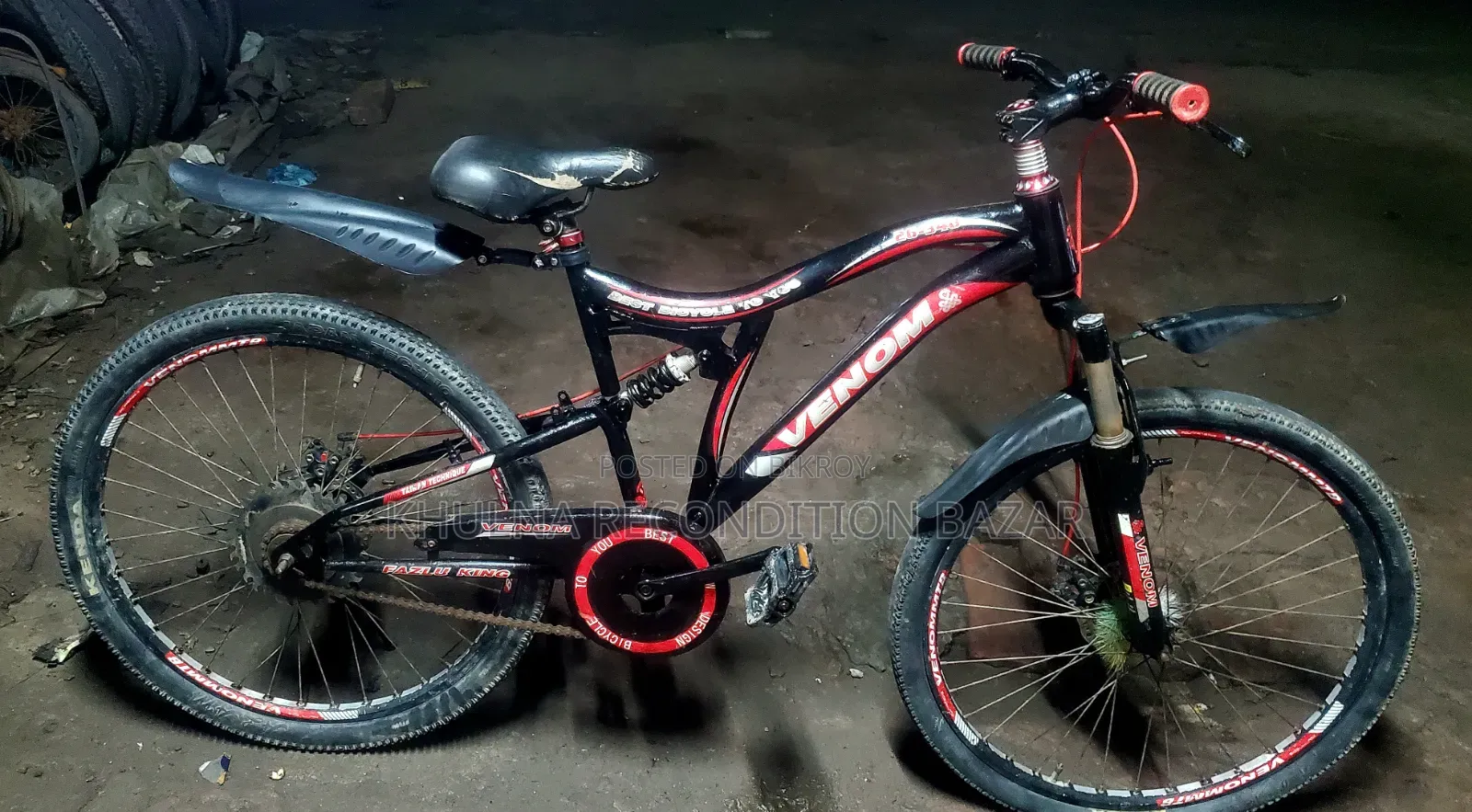 Venom 26-inch Disc Brake Bicycle