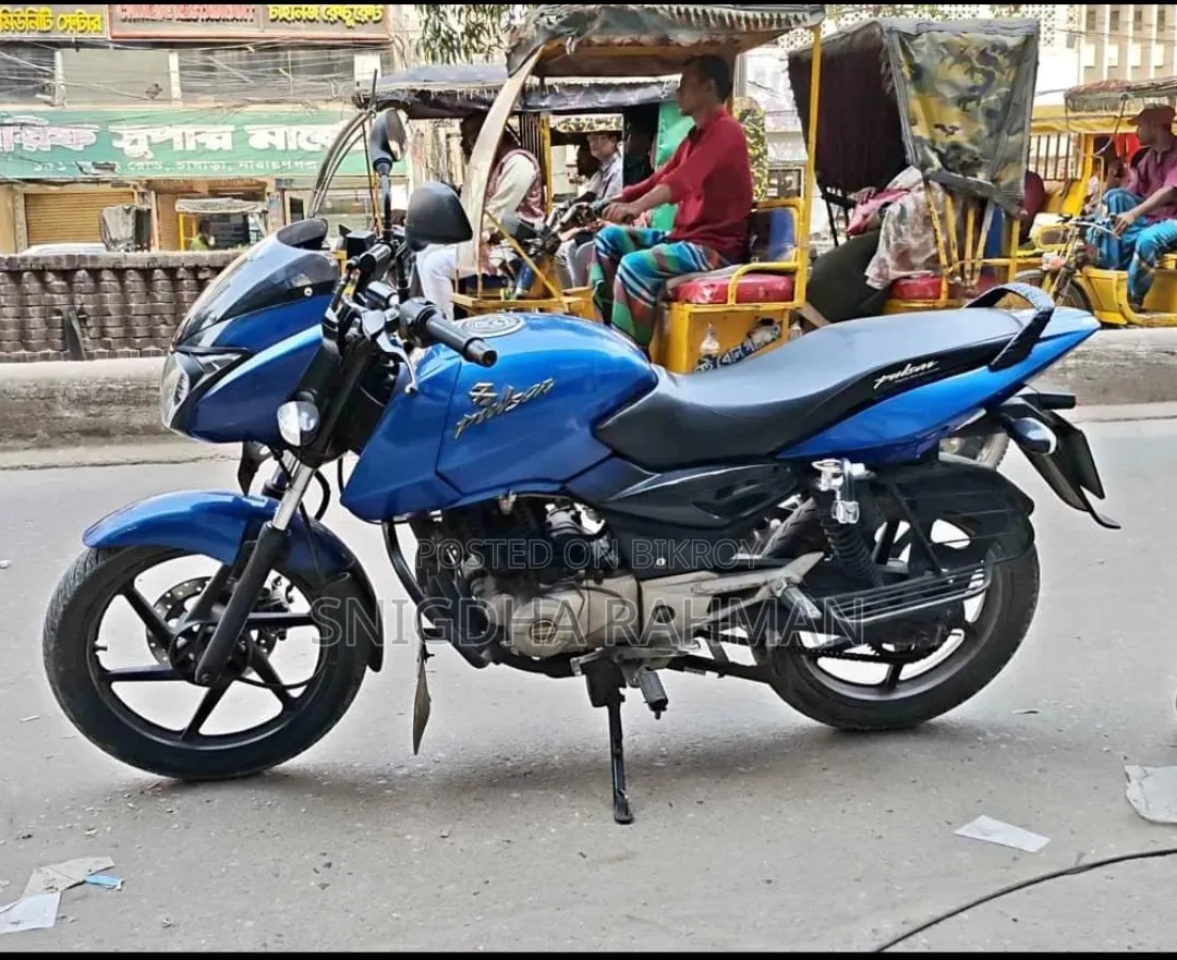 বাজাজ পালসার ১৫০ ২০১২ নীল