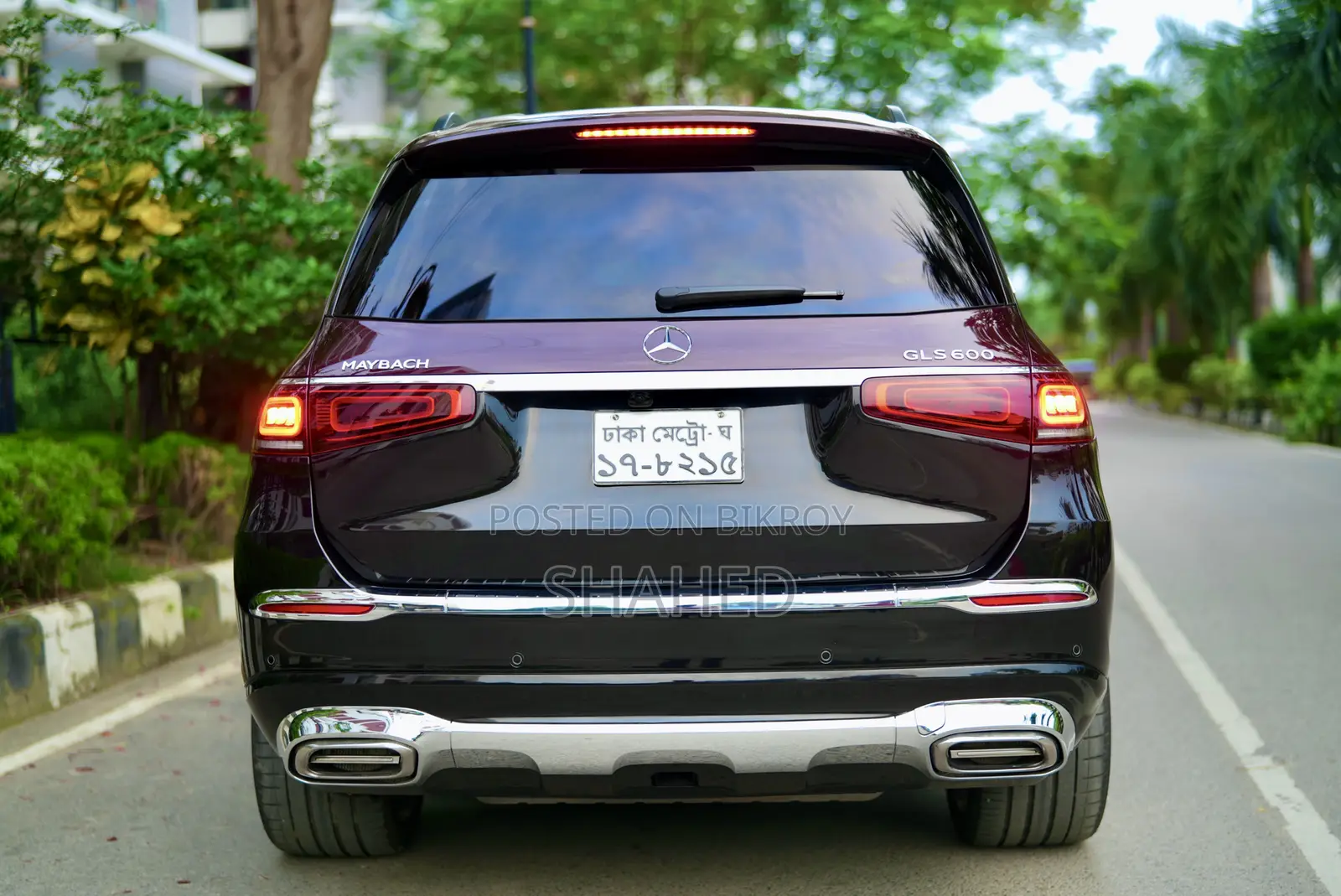 Mercedes-Benz GLS-Class 2021 Maroon