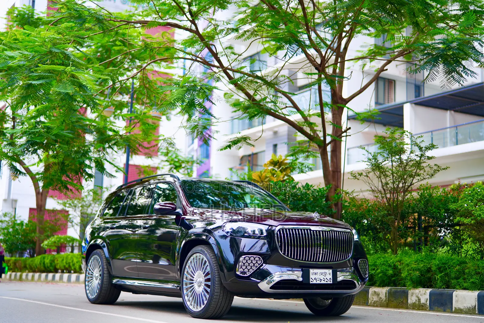 Mercedes-Benz GLS-Class 2021 Maroon