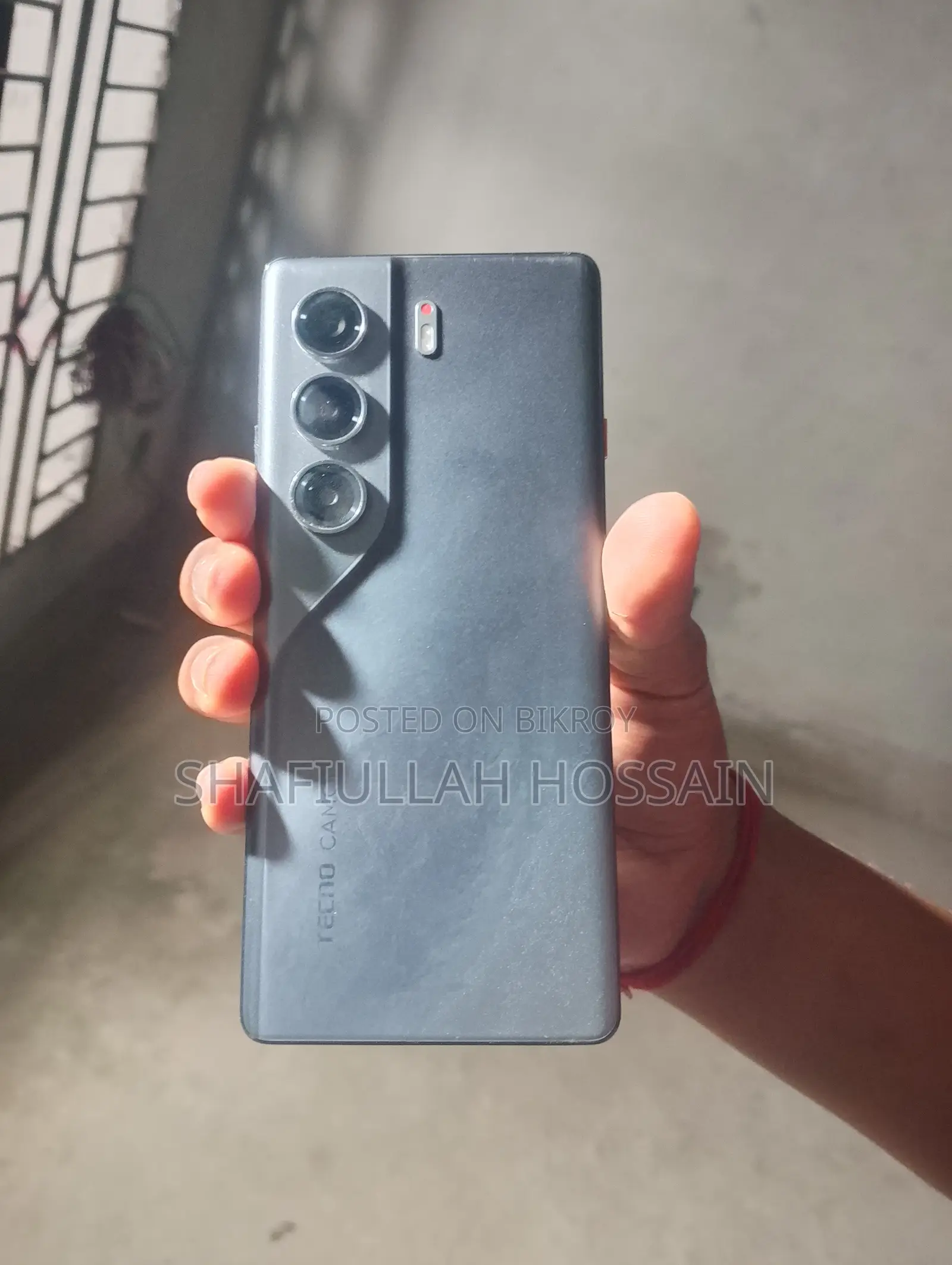 Tecno Camon 40 Pro 4G 256 GB Black