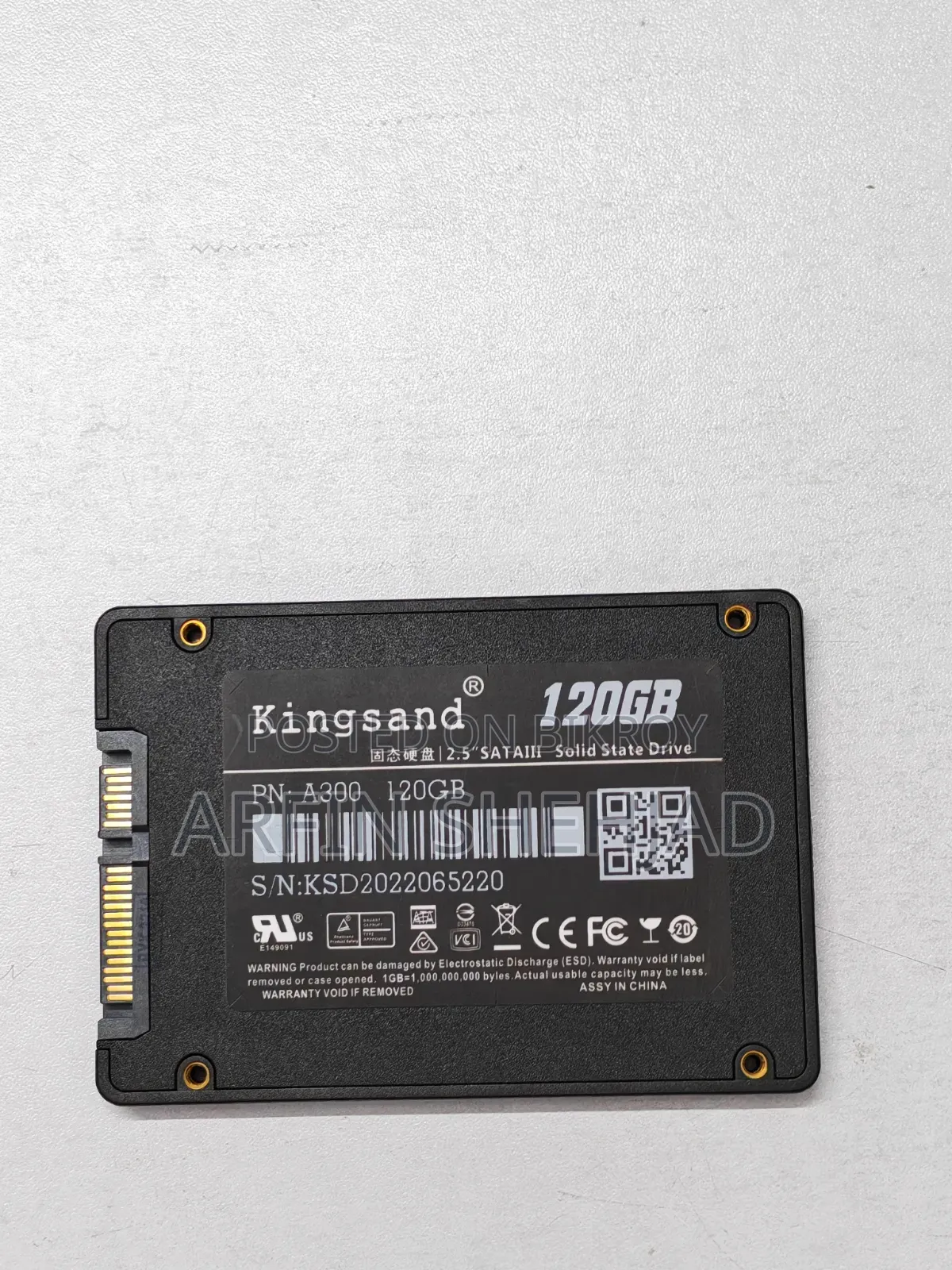 Kingsand Ssd 2.5" Sata Iii 120gb A300