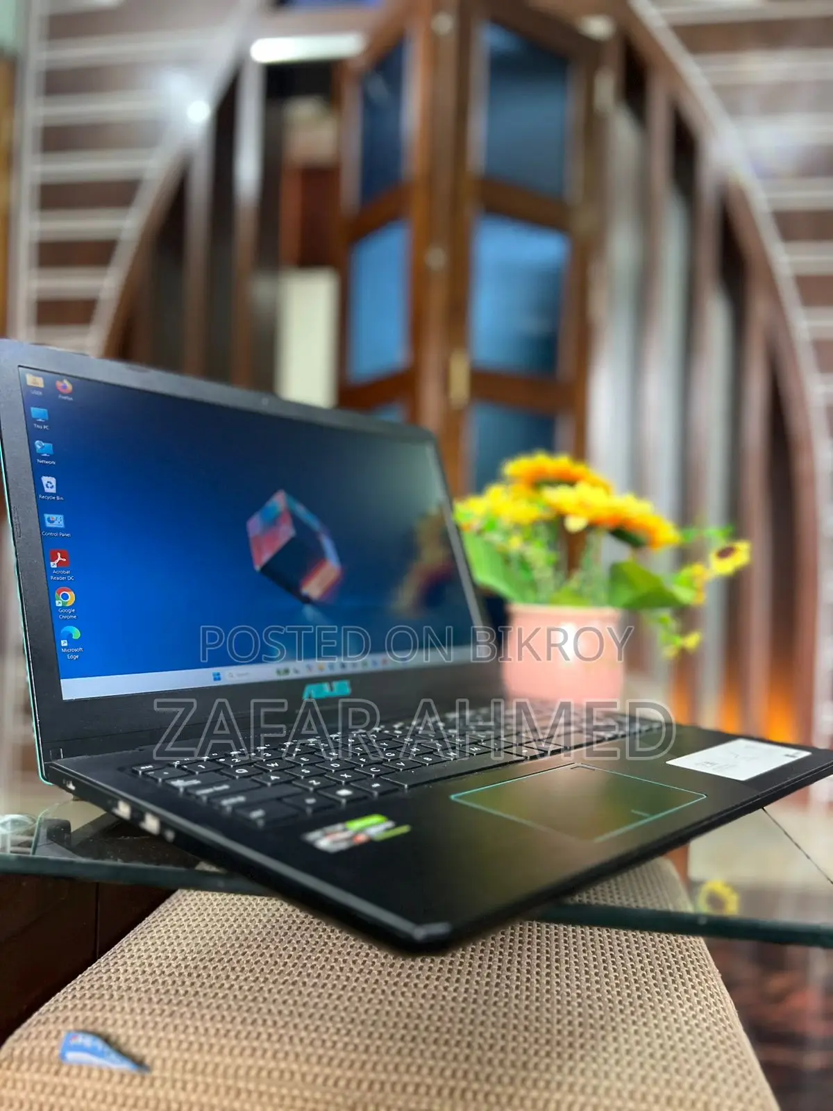 Laptop Asus 8GB AMD Ryzen 3 SSD 500GB
