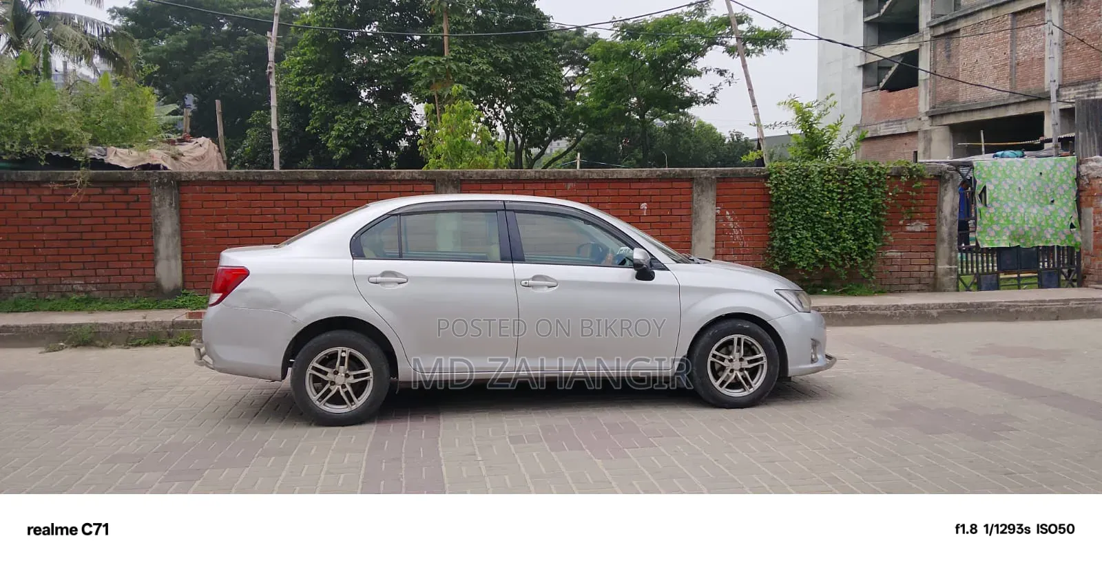Toyota Axio 2012 Silver