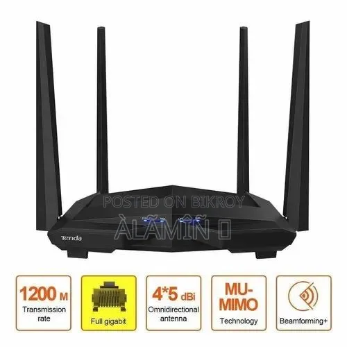 Ac10 V3 Ac1200 Dual Band Gigabit Wireless Router