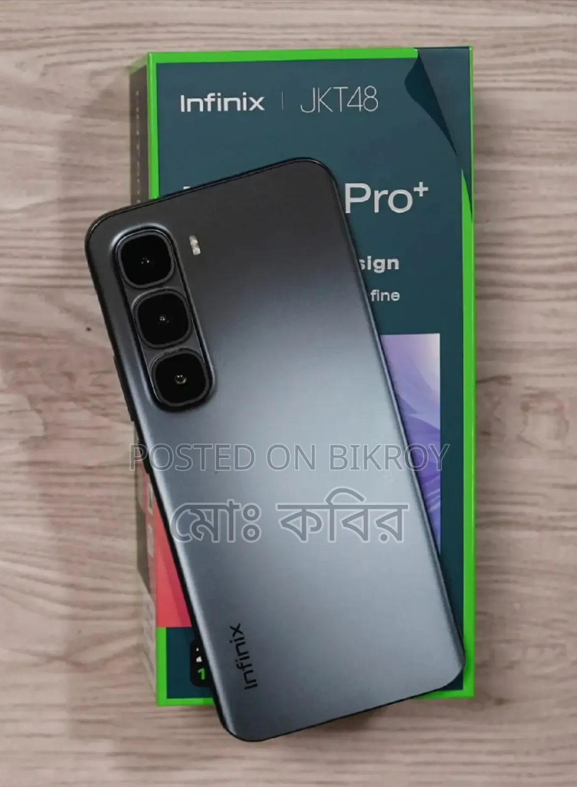 New Infinix Hot 60 Pro+ 256 GB Black