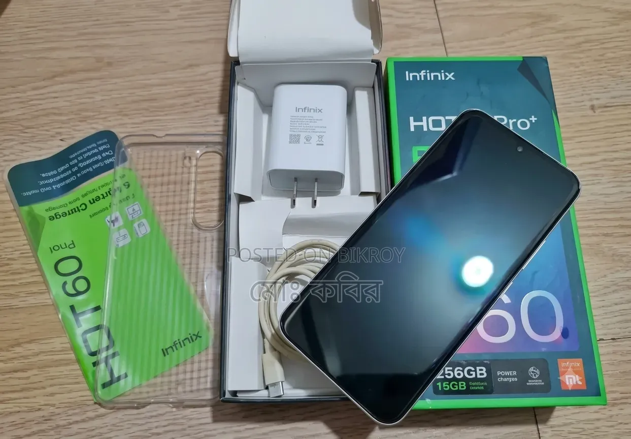 New Infinix Hot 60 Pro+ 256 GB Black
