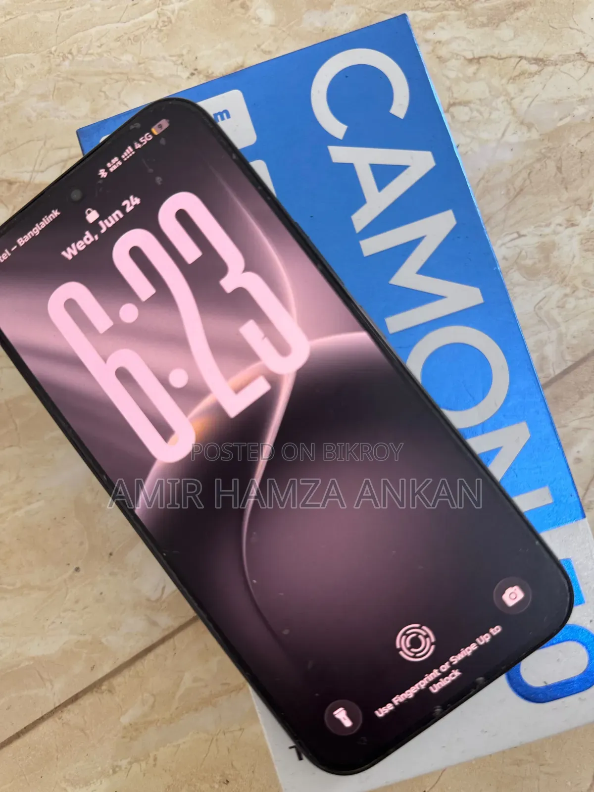Tecno Camon 50 256 GB Black