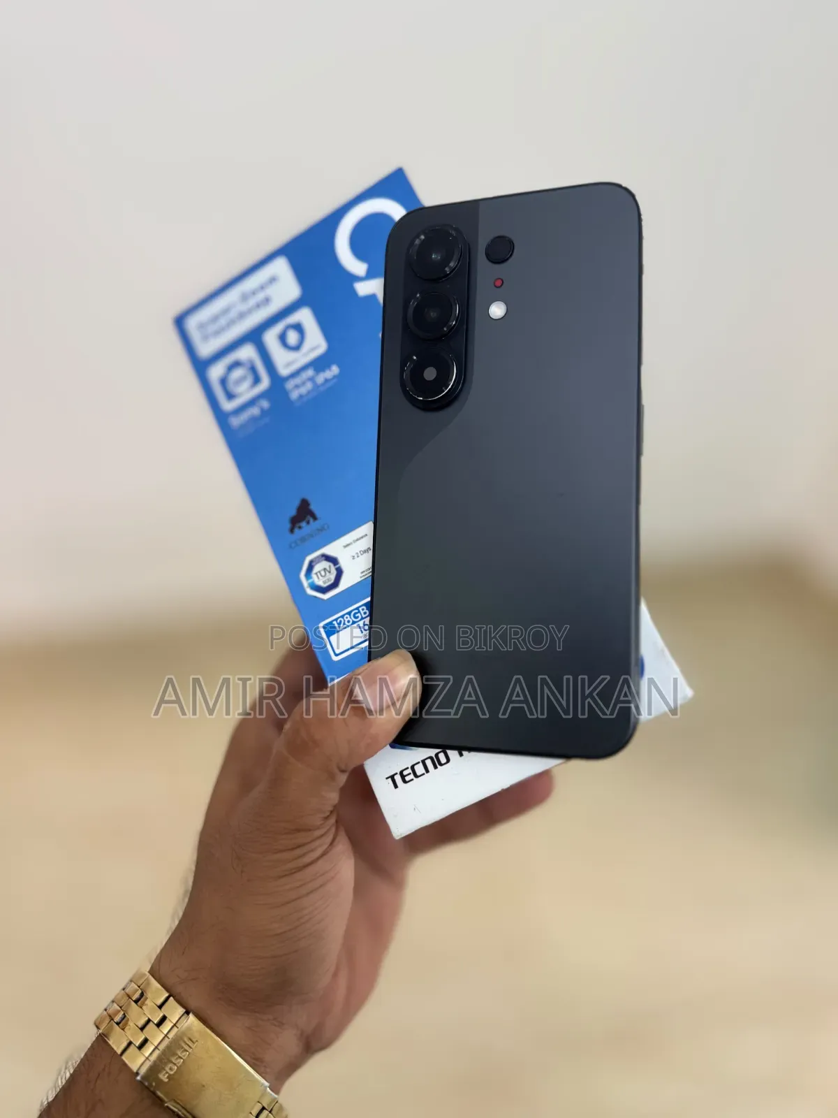 Tecno Camon 50 256 GB Black