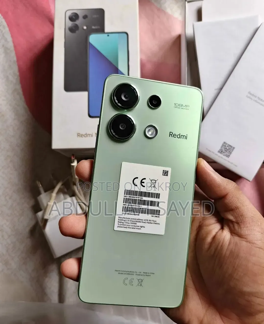 Xiaomi Redmi Note 13 256 GB Green