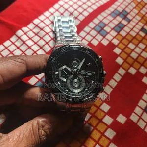 Casio Edifice Chronograph Black Dial Men's Watch Efr-539d-1avudf
