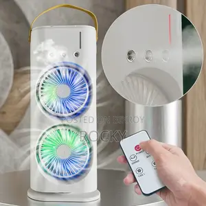 Portable Light Humidifier Spray Fan
